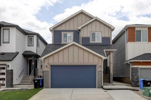 154 Amblehurst Way Nw, Calgary, AB - Outdoor With Facade