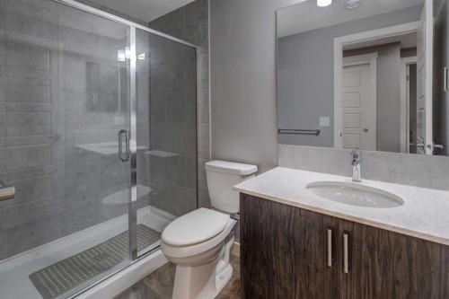 154 Amblehurst Way Nw, Calgary, AB - Indoor Photo Showing Bathroom