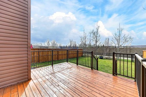 99 Buckskin Way, Cochrane, AB - Outdoor With Deck Patio Veranda