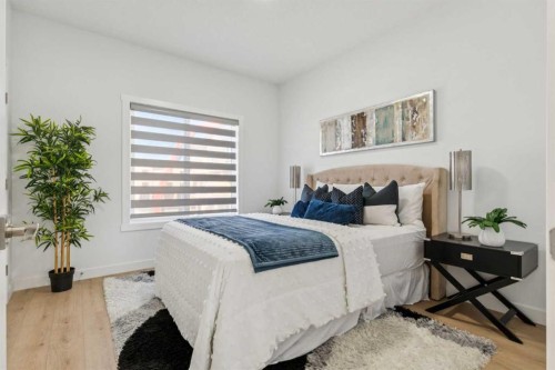 106-95 Saddlecrest Circle Ne, Calgary, AB - Indoor Photo Showing Bedroom