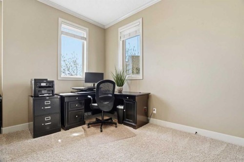 149 Aspen Glen Place Sw, Calgary, AB - Indoor Photo Showing Office