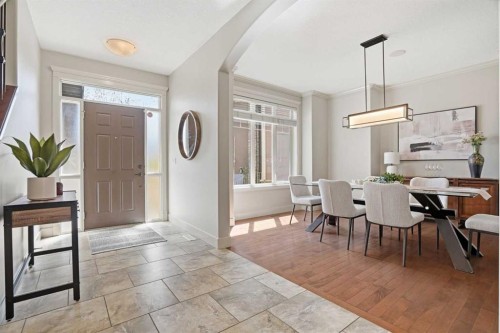 149 Aspen Glen Place Sw, Calgary, AB - Indoor Photo Showing Dining Room