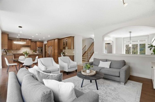 149 Aspen Glen Place Sw, Calgary, AB - Indoor Photo Showing Living Room