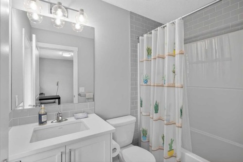 242 Livingston Common Ne, Calgary, AB - Indoor Photo Showing Bathroom