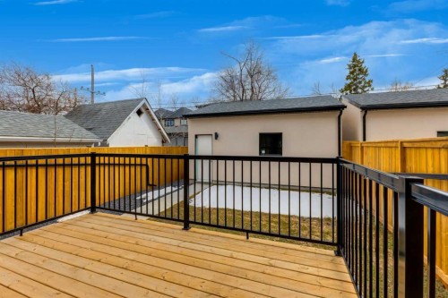 631 28 Avenue Nw, Calgary, AB - Outdoor With Deck Patio Veranda With Exterior