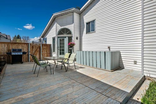 52 Hunters Crescent, Okotoks, AB - Outdoor With Deck Patio Veranda