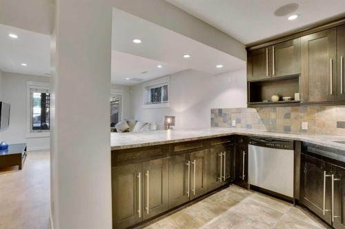 4120 16 Street Sw, Calgary, AB - Indoor Photo Showing Kitchen With Upgraded Kitchen