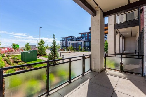 109-12 Mahogany Path Se, Calgary, AB - Outdoor With Balcony With Exterior