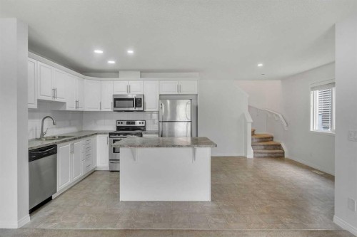 88 Cityscape Row Ne, Calgary, AB - Indoor Photo Showing Kitchen With Upgraded Kitchen