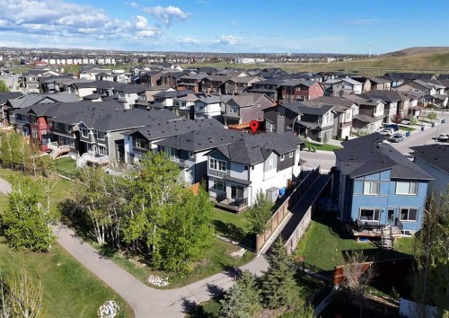 77 Walgrove Gardens Se, Calgary, AB - Outdoor With View
