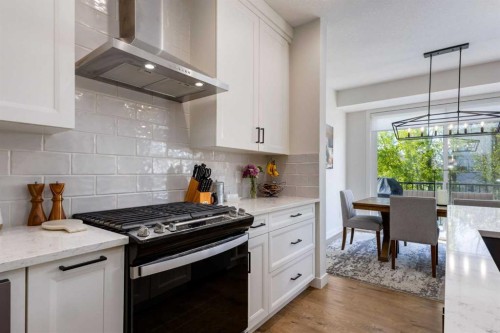 77 Walgrove Gardens Se, Calgary, AB - Indoor Photo Showing Kitchen With Upgraded Kitchen