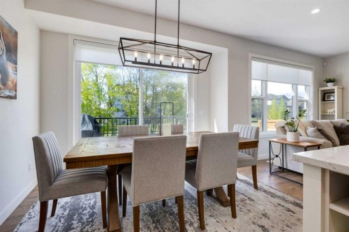 77 Walgrove Gardens Se, Calgary, AB - Indoor Photo Showing Dining Room