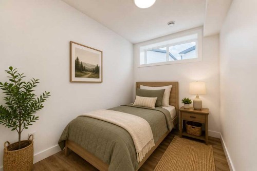109 Veranda Boulevard Sw, Calgary, AB - Indoor Photo Showing Bedroom