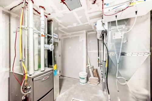 109 Veranda Boulevard Sw, Calgary, AB - Indoor Photo Showing Basement