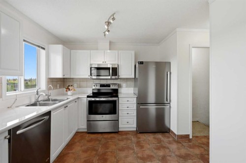 249 Citadel Point Nw, Calgary, AB - Indoor Photo Showing Kitchen With Stainless Steel Kitchen With Double Sink
