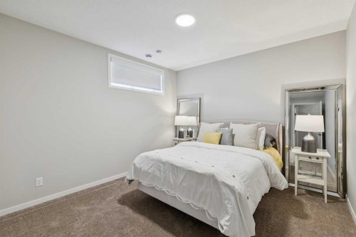 437 Magnolia Way Se, Calgary, AB - Indoor Photo Showing Bedroom