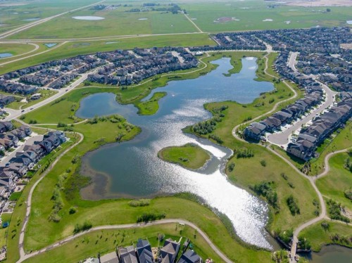 437 Magnolia Way Se, Calgary, AB - Outdoor With Body Of Water With View