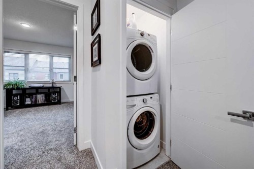 105 Walden Common Se, Calgary, AB - Indoor Photo Showing Laundry Room