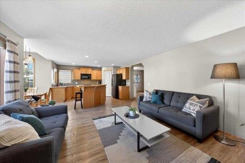 152 Chapman Close Se, Calgary, AB - Indoor Photo Showing Living Room