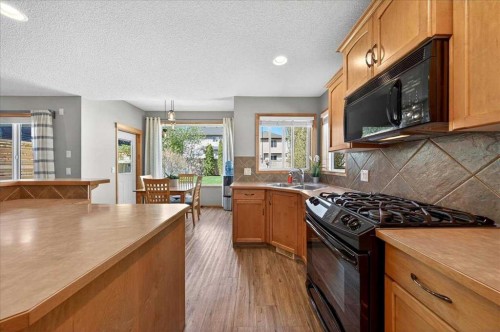 152 Chapman Close Se, Calgary, AB - Indoor Photo Showing Kitchen With Double Sink