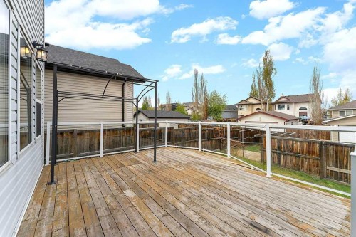 108 Everstone Rise Sw, Calgary, AB - Outdoor With Deck Patio Veranda With Exterior