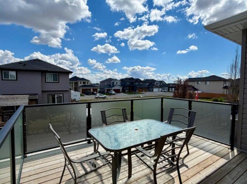 78 Lakes Estates Circle, Strathmore, AB - Outdoor With Deck Patio Veranda