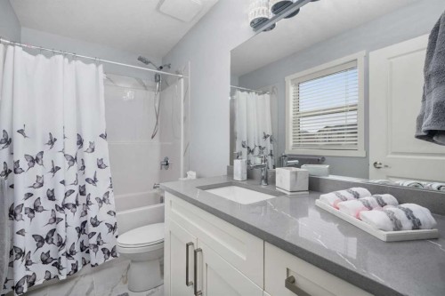 78 Lakes Estates Circle, Strathmore, AB - Indoor Photo Showing Bathroom