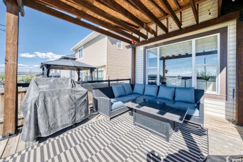 89 Evansdale Landing Nw, Calgary, AB - Outdoor With Deck Patio Veranda With Exterior