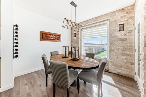 89 Evansdale Landing Nw, Calgary, AB - Indoor Photo Showing Dining Room