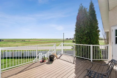 80 Cambrille Crescent, Strathmore, AB - Outdoor With Deck Patio Veranda With Exterior