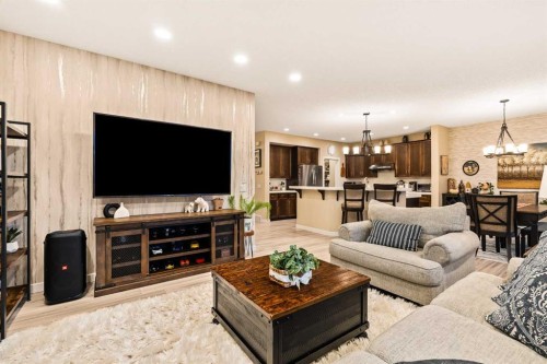 62 Panamount View Nw, Calgary, AB - Indoor Photo Showing Living Room