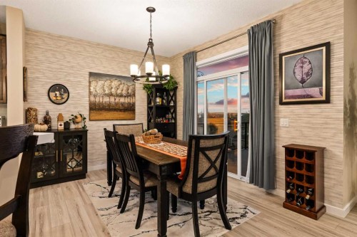 62 Panamount View Nw, Calgary, AB - Indoor Photo Showing Dining Room