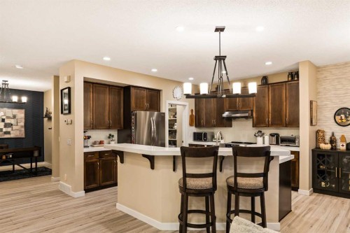62 Panamount View Nw, Calgary, AB - Indoor Photo Showing Kitchen With Stainless Steel Kitchen With Upgraded Kitchen
