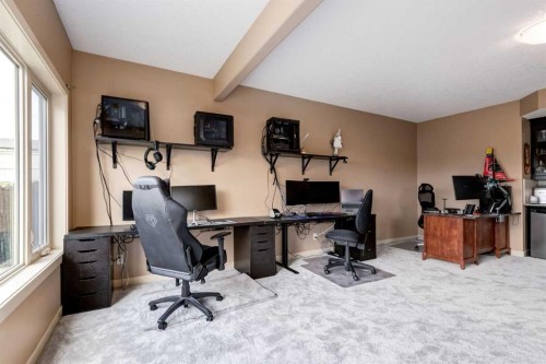 7 Sunset Way, Cochrane, AB - Indoor Photo Showing Office
