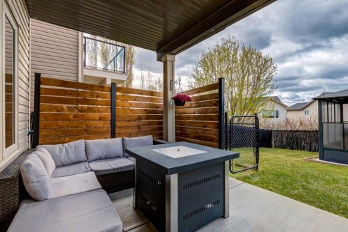 7 Sunset Way, Cochrane, AB - Outdoor With Deck Patio Veranda With Exterior