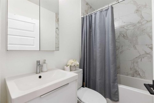 60 Belmont Villas Sw, Calgary, AB - Indoor Photo Showing Bathroom