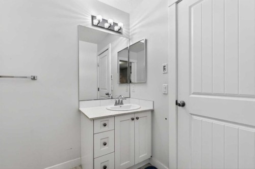 49 Redstone Heath Ne, Calgary, AB - Indoor Photo Showing Bathroom