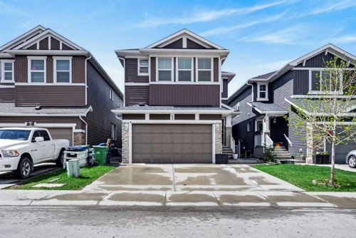 49 Redstone Heath Ne, Calgary, AB - Outdoor With Facade