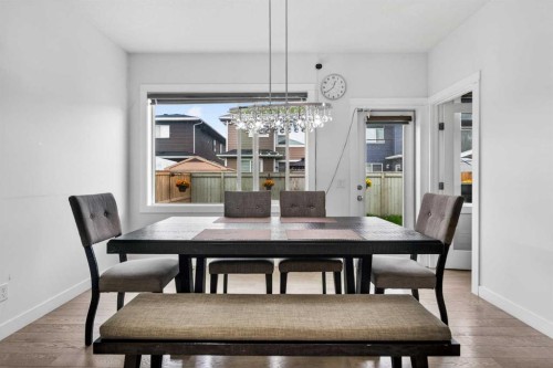 49 Redstone Heath Ne, Calgary, AB - Indoor Photo Showing Dining Room