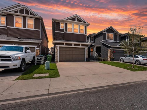 49 Redstone Heath Ne, Calgary, AB - Outdoor With Facade