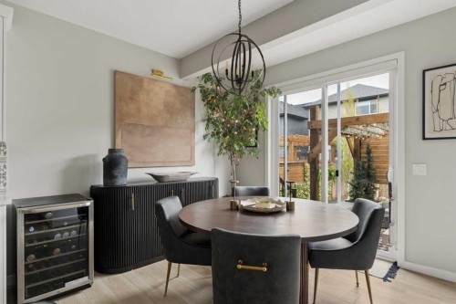 630 Kingsmere Way Se, Airdrie, AB - Indoor Photo Showing Dining Room