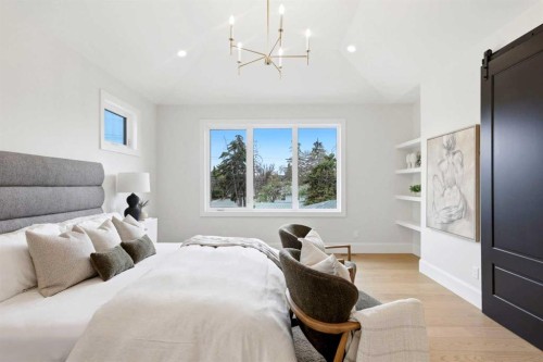 703 35 Street Nw, Calgary, AB - Indoor Photo Showing Bedroom