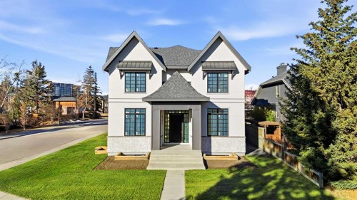 703 35 Street Nw, Calgary, AB - Outdoor With Facade