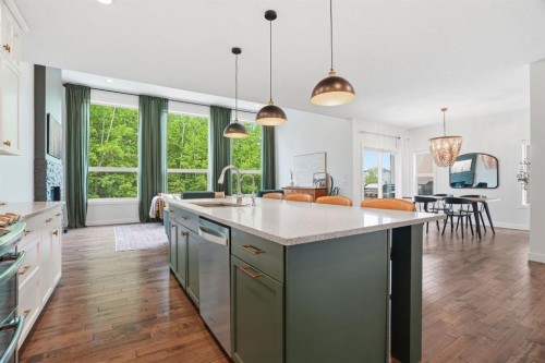 37 Walden Park Se, Calgary, AB - Indoor Photo Showing Kitchen With Upgraded Kitchen