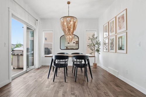 37 Walden Park Se, Calgary, AB - Indoor Photo Showing Dining Room