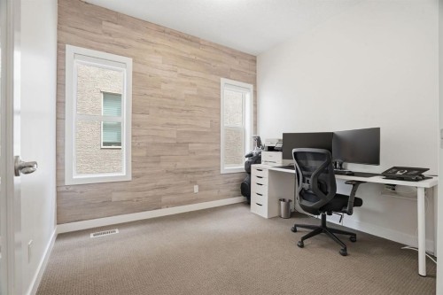 37 Walden Park Se, Calgary, AB - Indoor Photo Showing Office