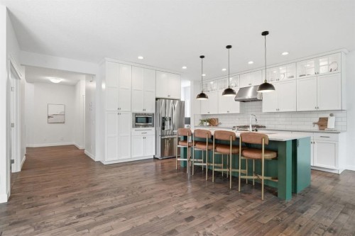 37 Walden Park Se, Calgary, AB - Indoor Photo Showing Kitchen With Upgraded Kitchen