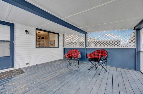 22 Sandstone Crescent Se, Airdrie, AB - Outdoor With Deck Patio Veranda With Exterior