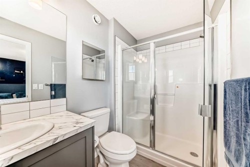 196 Dawson Drive, Chestermere, AB - Indoor Photo Showing Bathroom
