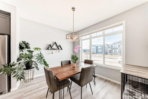196 Dawson Drive, Chestermere, AB - Indoor Photo Showing Dining Room